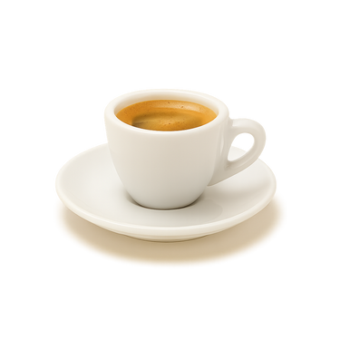 Blanche tasse expresso